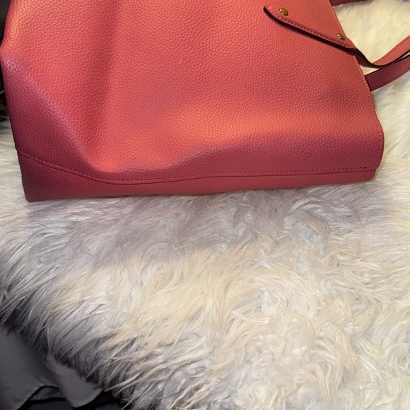 Disney X Coach Central Tote Zip Mickey & Minnie Mouse Pink Leather EUC - Picture 7 of 11